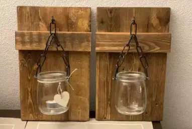 Wanddeko mit Glas Wanddeko mit Glas